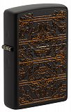 Zippo 49572 Circuit Pattern Black Matte - туристическое снаряжение в Минске