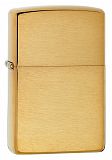 Zippo Brushed Brass - туристическое снаряжение в Минске