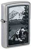 Zippo Street Chrome Mountain Lion - туристическое снаряжение в Минске