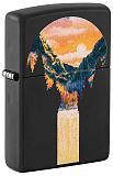 Zippo 48676 Mountain Waterfall Black Light - туристическое снаряжение в Минске