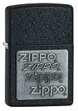 Zippo Pewter in Black Crackle - туристическое снаряжение в Минске