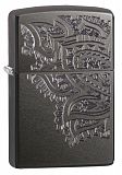 Zippo Iced Paisley Design, Gray Dusk - туристическое снаряжение в Минске