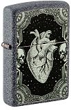 Zippo Iron Stone Heart Design - туристическое снаряжение в Минске