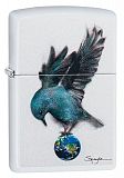 Zippo 49091 Spazuk Bluebird White Matte - туристическое снаряжение в Минске