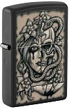 Zippo 48616 Gory Tattoo Black Matte - туристическое снаряжение в Минске