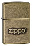 Zippo Stamp Antique Brass - туристическое снаряжение в Минске