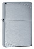 Zippo Brushed Chrome Vintage with Slashes - туристическое снаряжение в Минске