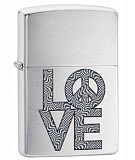 Zippo Love And Peace Design - туристическое снаряжение в Минске