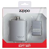 Zippo 49358 подарочный набор (фляга+зажигалка) - туристическое снаряжение в Минске